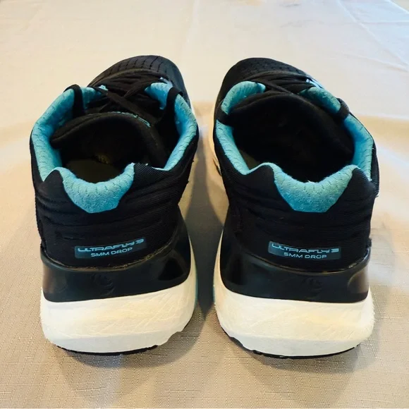 Topo Athletic Ultrafly 3 Women's Shoes Size 7 Road Trail Running Black Blue - Picture 4 of 12